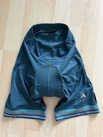 Odlo Veloshort GrXS grün meliert