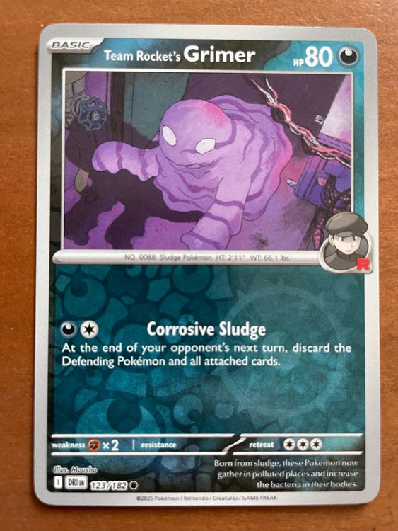 Pokemon Team Rocket's Grimer Reverse (Versand gratis) (Neu (gemäss ...