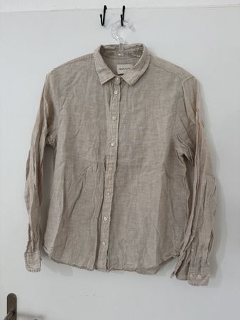 GANT Leinenhemd beige Grösse 42 oryginal top zustand wie neu
