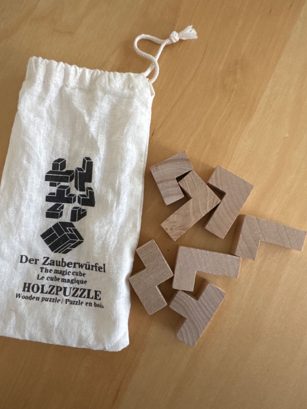 Puzzles: Holzpuzzle Der Zauberwuerfel – Gebraucht aus Goldach von Hibiskus23 1