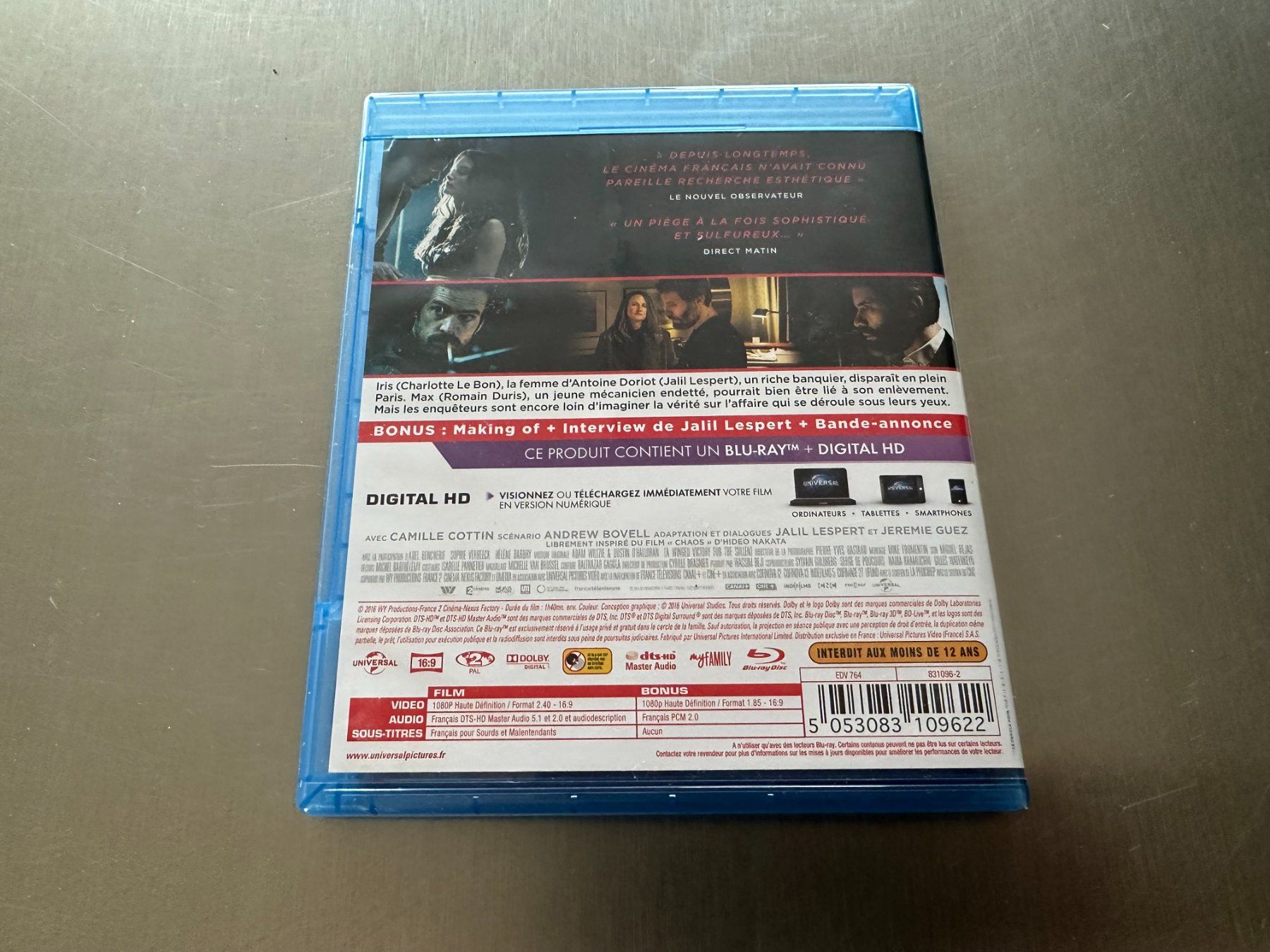 Alle DVDs: DVD BLU RAY - IRIS - JALIL LESPERT - ROMAIN DURIS – Neu (gemäss Beschreibung) aus Sion von jaipur1401 1