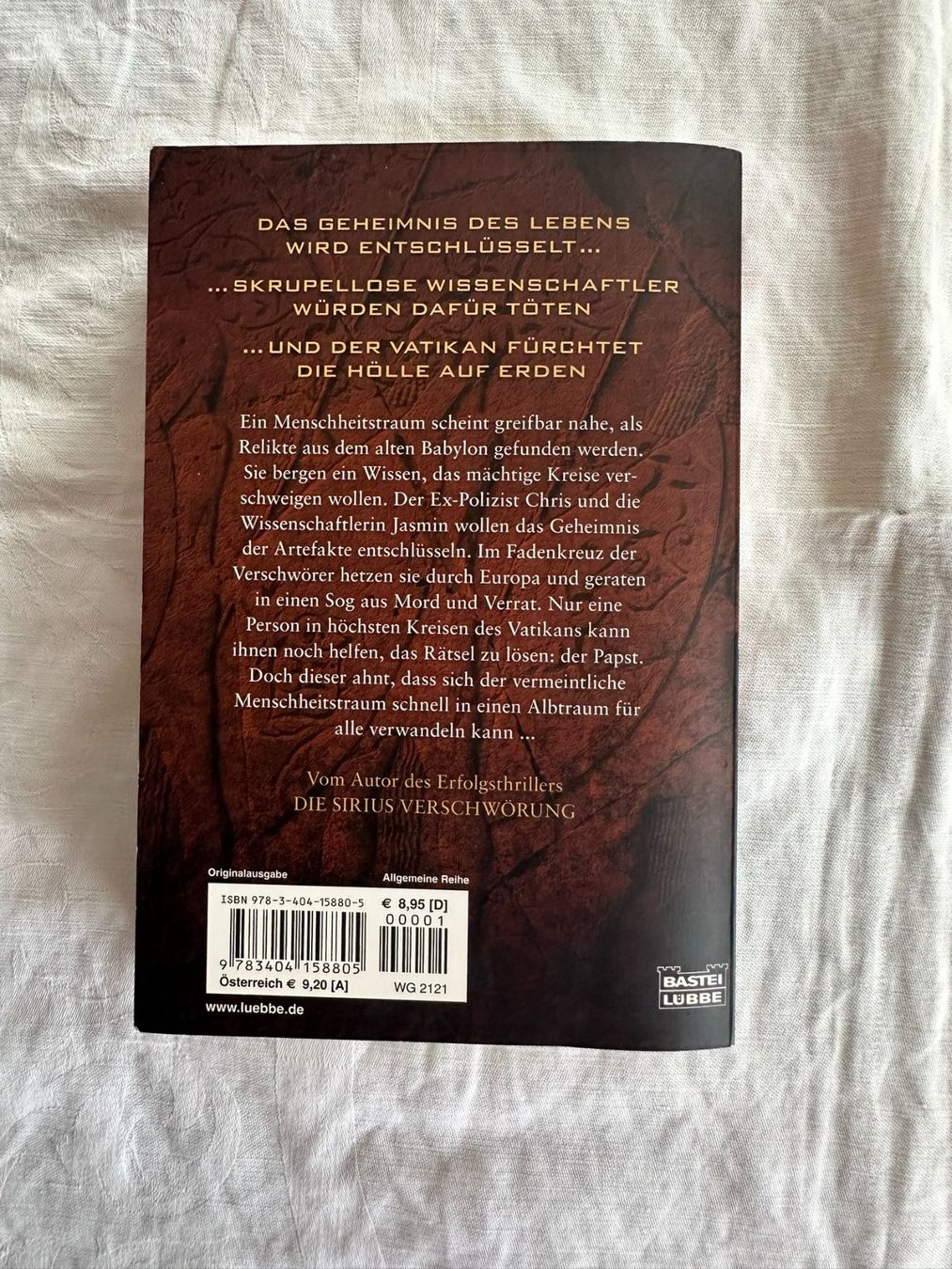 Bücher: Taschenbuch BABYLON – Gebraucht aus Pfäffikon SZ von elfenhaar 1