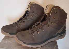 LOWA Strato Evo LL Mid Wanderschuhe Grösse 48.5 Oliv Neu!