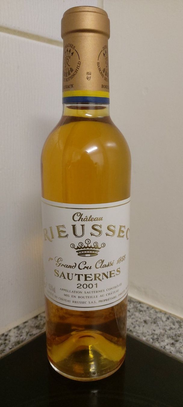 Vino: Chateau Rieussec 2001 37.5 cl.Flasche – Nuovo (secondo la descrizione) da Grenchen venduto da poggione