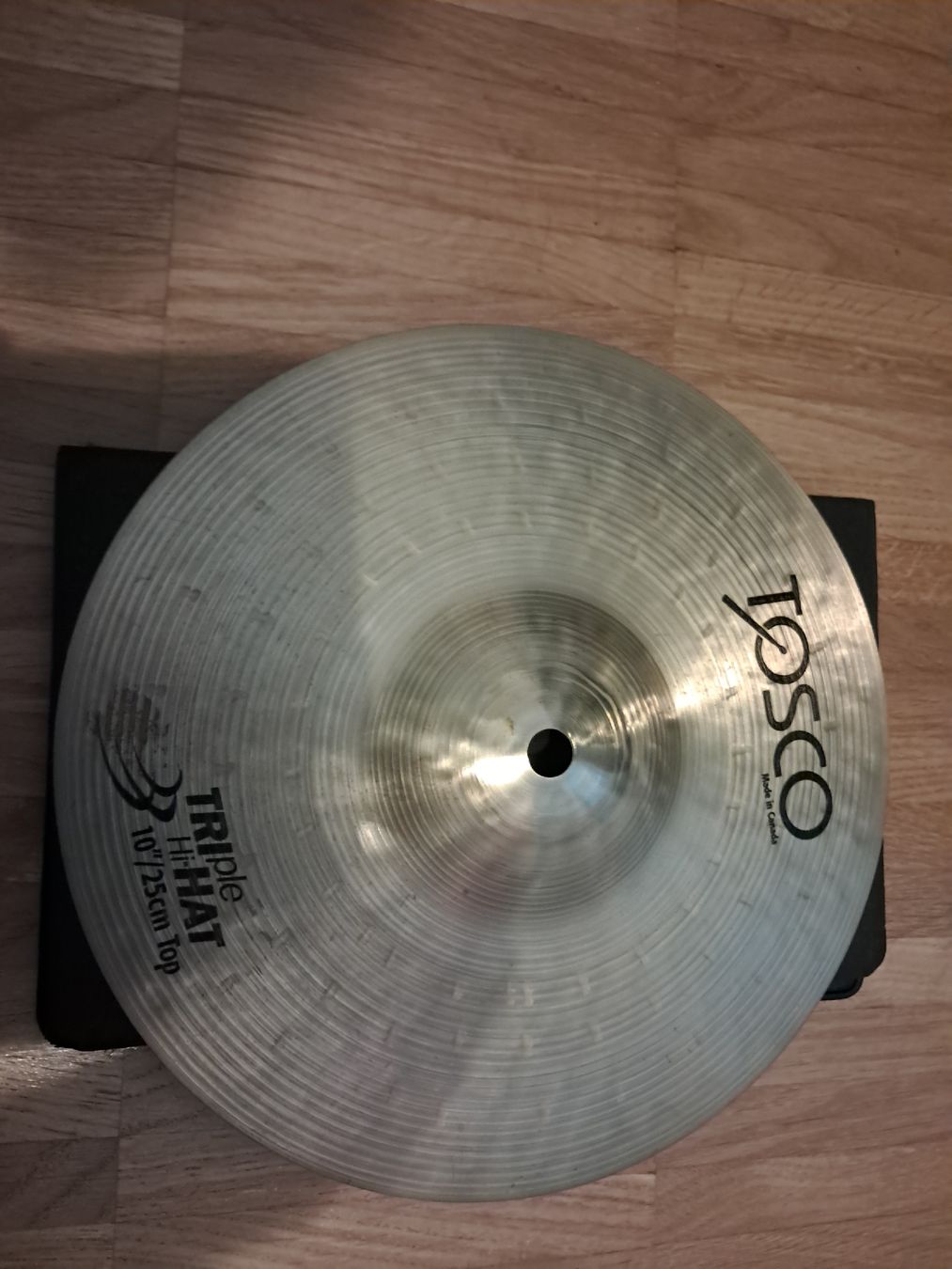 Sabian Strumenti musicali: Tosco Triple HiHat 10/25 cm top – Usato da Einsiedeln venduto da Biberchrouser76