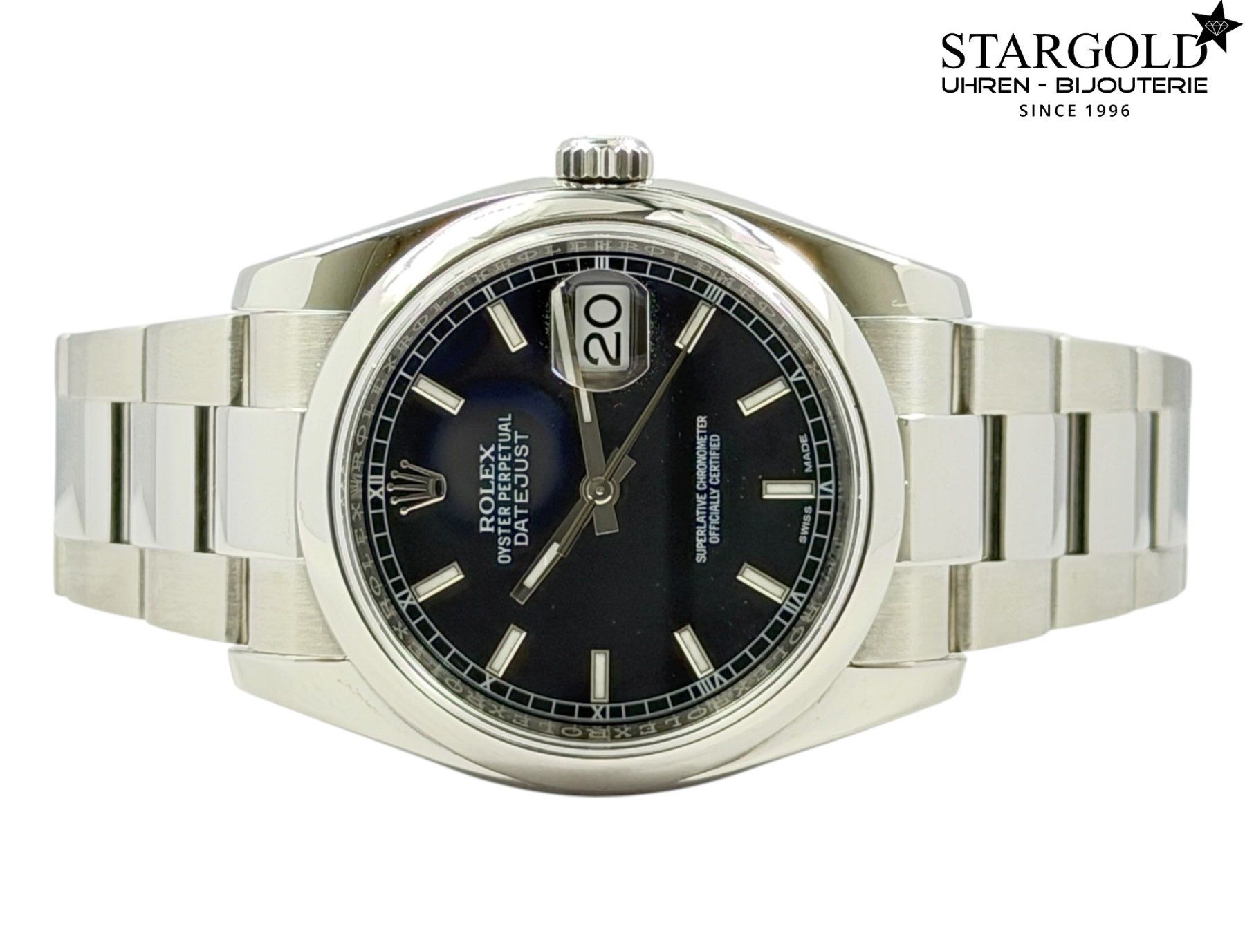 Rolex Uhren: Rolex Datejust 36 - 116200 – Gebraucht aus Zürich von Stargold-Uhren 4