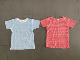 Petit Bateau Unterhemden / T-Shirts Gr. 5ans/110cm, 2 Stück