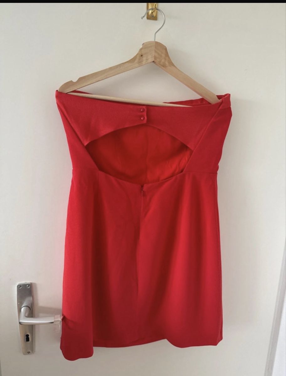 Sezane Kleider: Robe bustier rouge Sezane taille M – Neu (gemäss Beschreibung) aus Yverdon-les-Bains von emi_ry6z 1