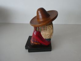 Zigarrenbehälter von Mexiko aus Holz