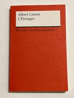 Albert Camus "L'Étranger" Universal-Bibliothek Französisch