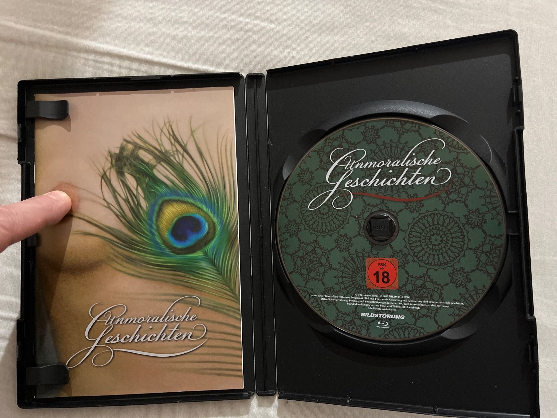 Tutti i DVDs: Unmoralische Geschichten – Usato da Basel venduto da patku79 1