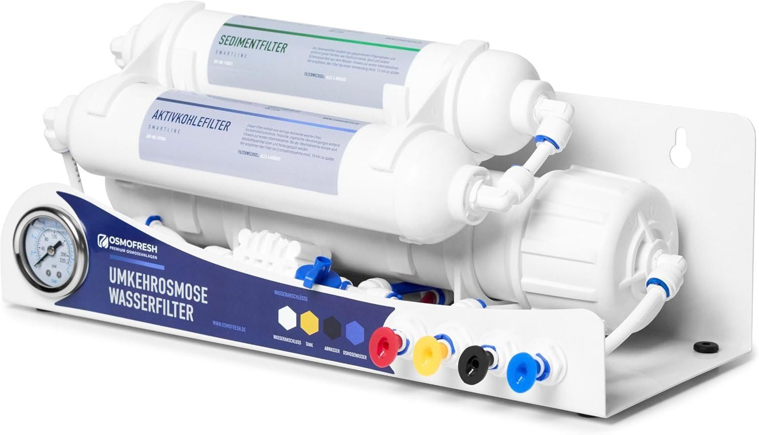 Filter: OsmoFresh Osmoseanlage SmartlineGold 100  + TDS-Wassertester – Neu und originalverpackt aus Gränichen von Specops