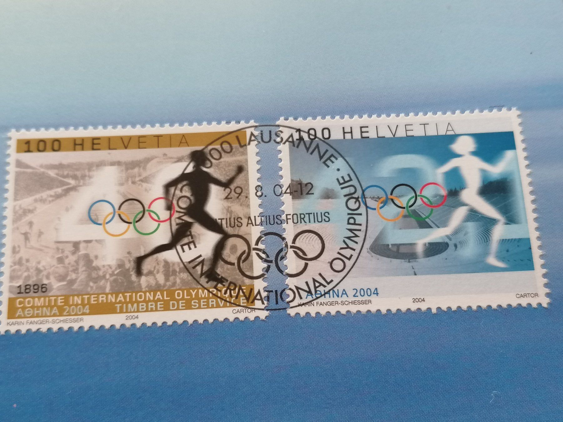 Tutti i francobolli: Briefmarken Olympische Spiele 2004 – Nuovo (secondo la descrizione) da Basel venduto da vintagecollector 2