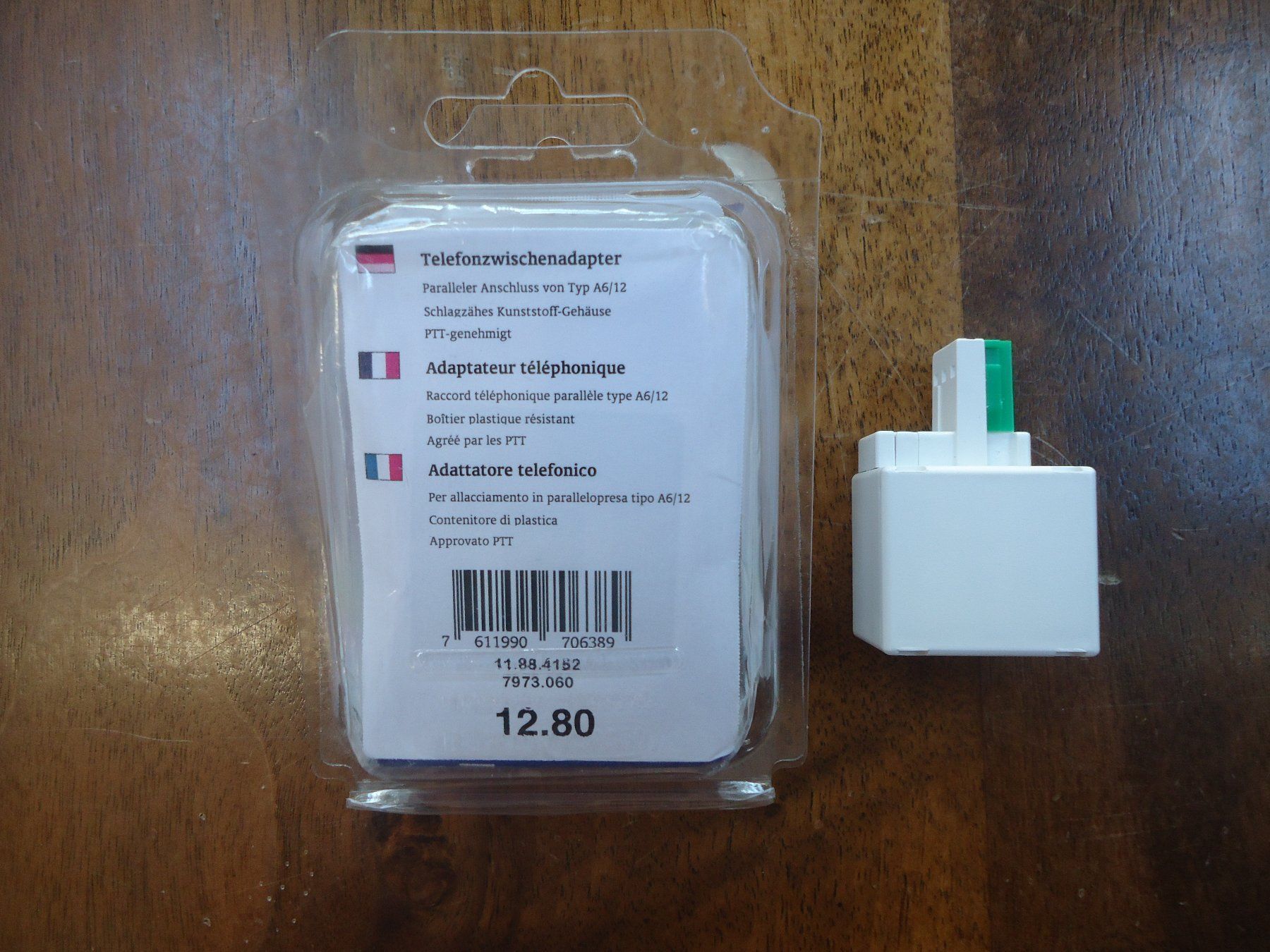 Unità & Adattatore: Adaptateur téléphonique – Nuovo (secondo la descrizione) da Vessy venduto da mafabe 2