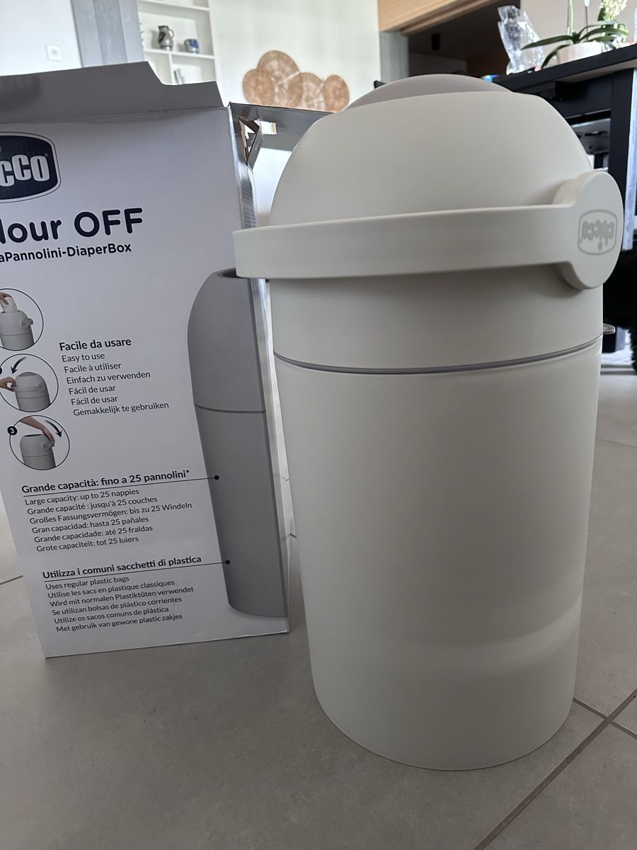 Altro per la casa: Chicco Odour OFF Windeleimer MangiaPannolini grau – Nuovo (secondo la descrizione) da Cham venduto da ale_6kyd