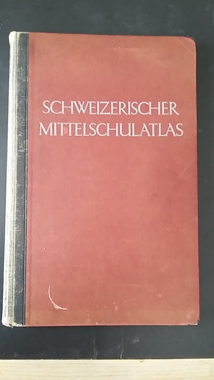 Libri: Schweizerischer Mittelschulatlas 1955 – Usato da Zollikerberg venduto da Dogon