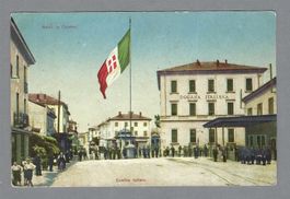 1935, CHIASSO, FRONTIERA, MOLTO ANIMATA