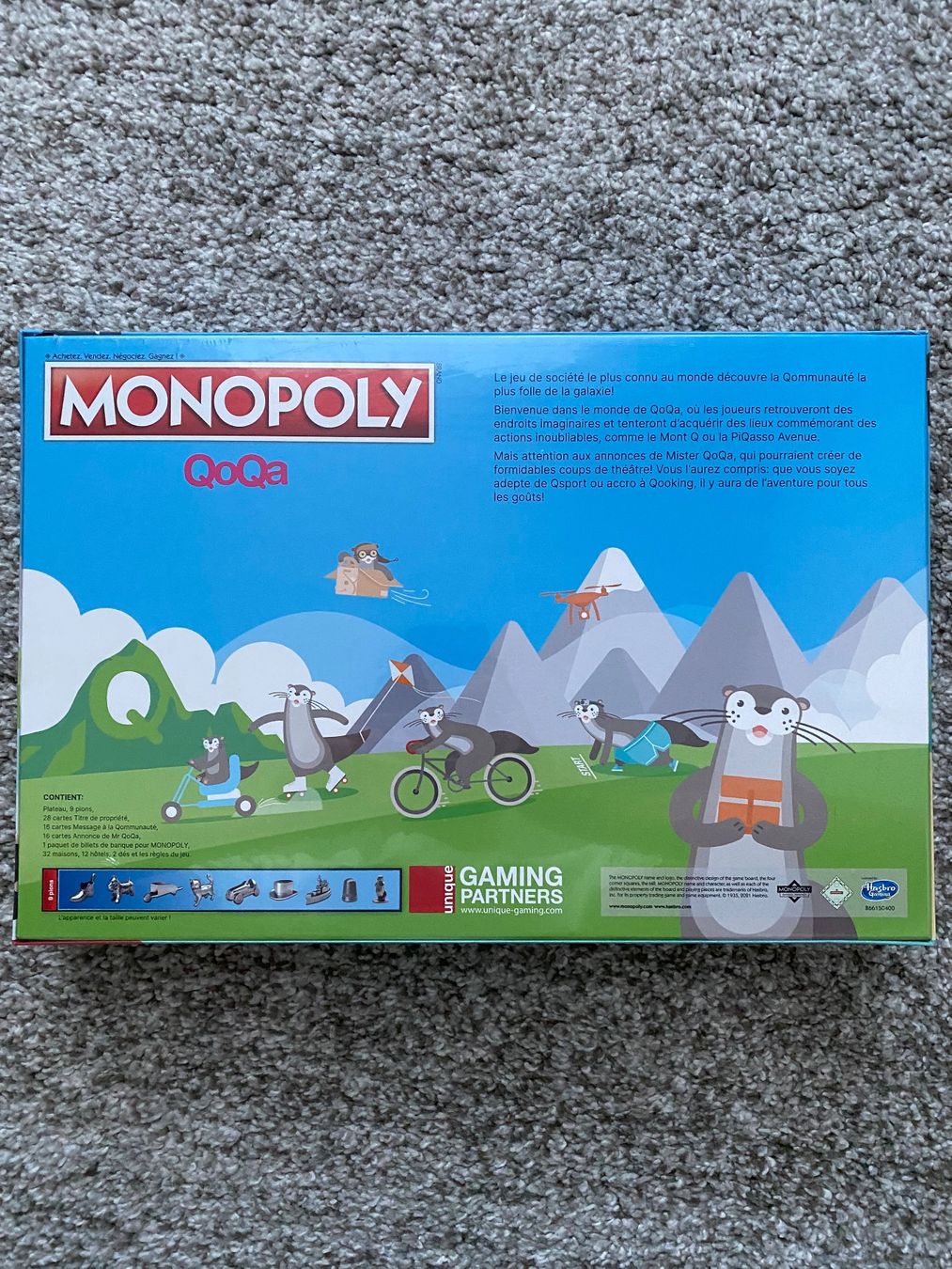 Hasbro Giochi: Monopoly QoQa – Nuovo e nell'imballaggio originale da Orbe venduto da SNAS9 1