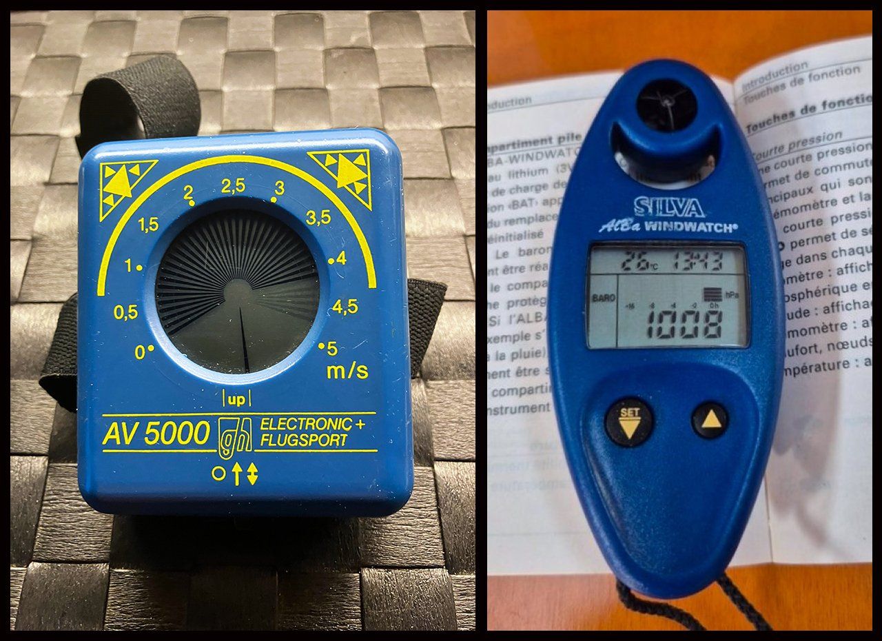 Flug- & Drachensport: Flugsport Variometer + Windmesser Anemometer Höhe Barometer – Gebraucht aus Basel von Brouw