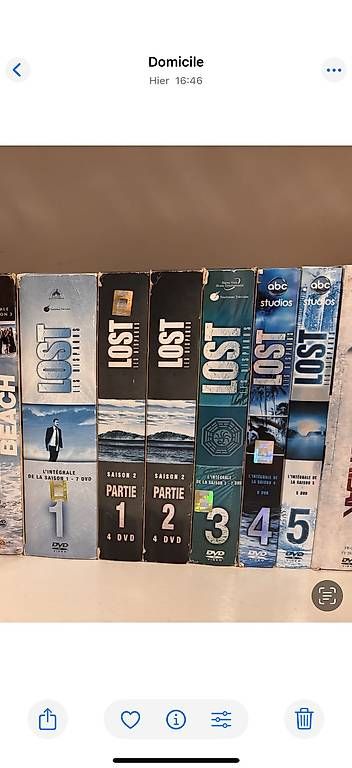 Tutti i DVDs: LOST Saisons 1 à 5 – Usato da Vessy venduto da ongaros