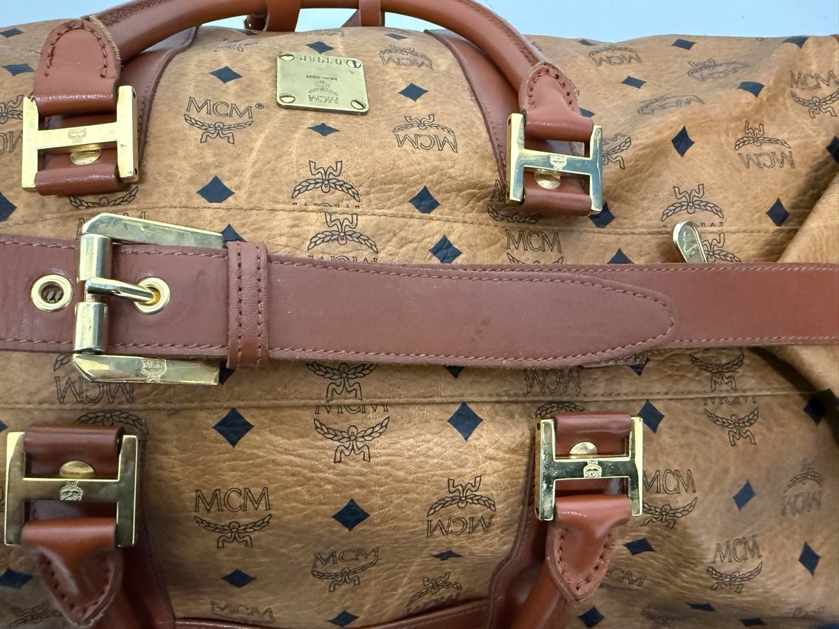 Mcm Borse: MCM Reisetasche monogram braun Leder – Usato da Zürich venduto da daki81 4