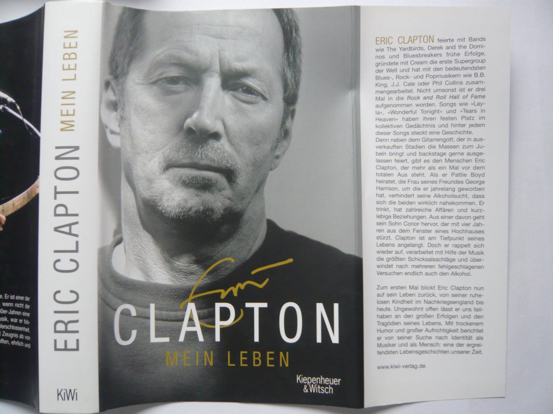 Bücher: ERIC CLAPTON Mein Leben – Gebraucht aus Winterthur von Cajun 1