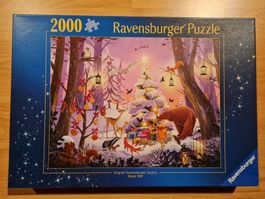 Neues Puzzle "Weihnachten im Wald"