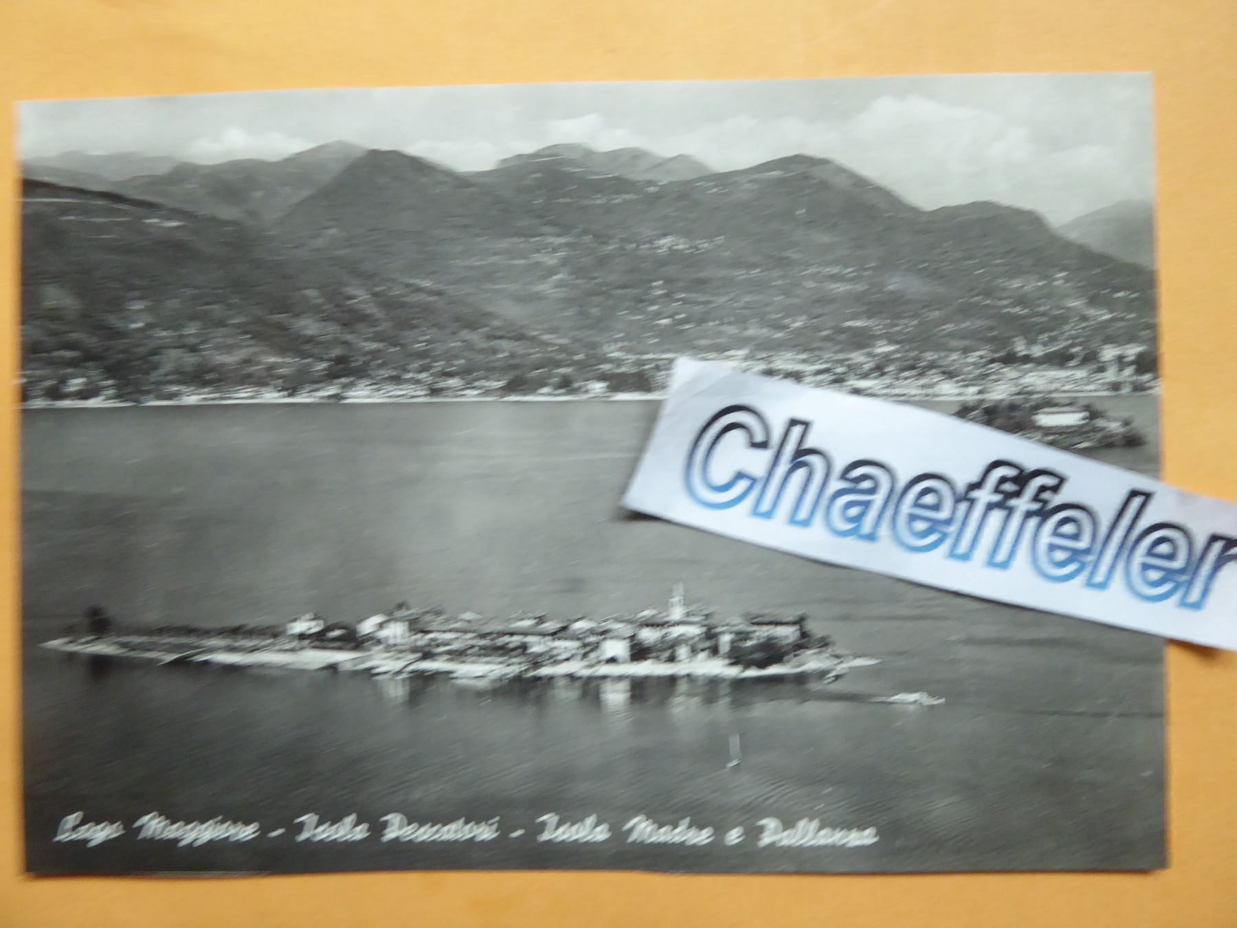 Cartoline postali: Lago Maggiore-Jsola Pescatoni – Nuovo (secondo la descrizione) da Zürich venduto da Chaeffeler