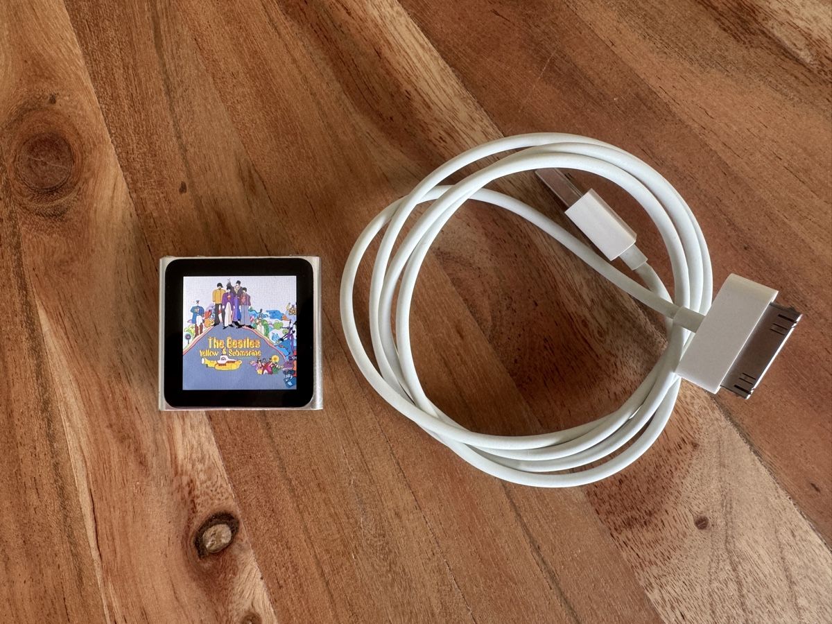 Apple Lettore multimediale portatile: iPod nano 6 Silber 8GB mit Ladekabel  – Usato da St. Gallen venduto da hae_6rmh 2