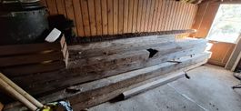 Altholz-Balken Tanne (bis 4m) – 40 Jahre trocken gelagert
