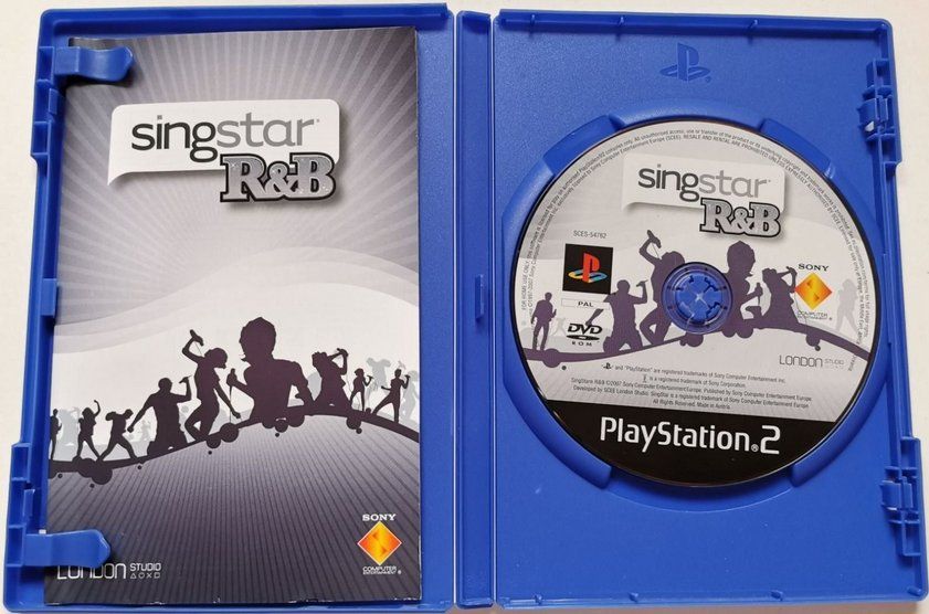 SingStar R&B für Playstation 2 (mit Anleitung Deutsch)  🎤🎶 2