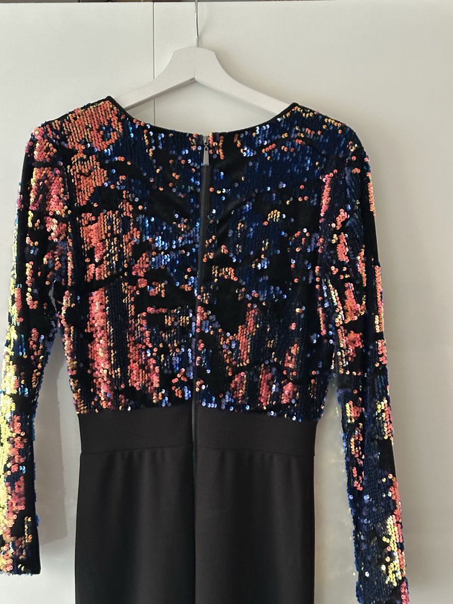 Wal G. Vestiti: Abendkleid mit Pailletten, Grösse 38 – Nuovo (secondo la descrizione) da Spreitenbach venduto da Sujrkwxl 3