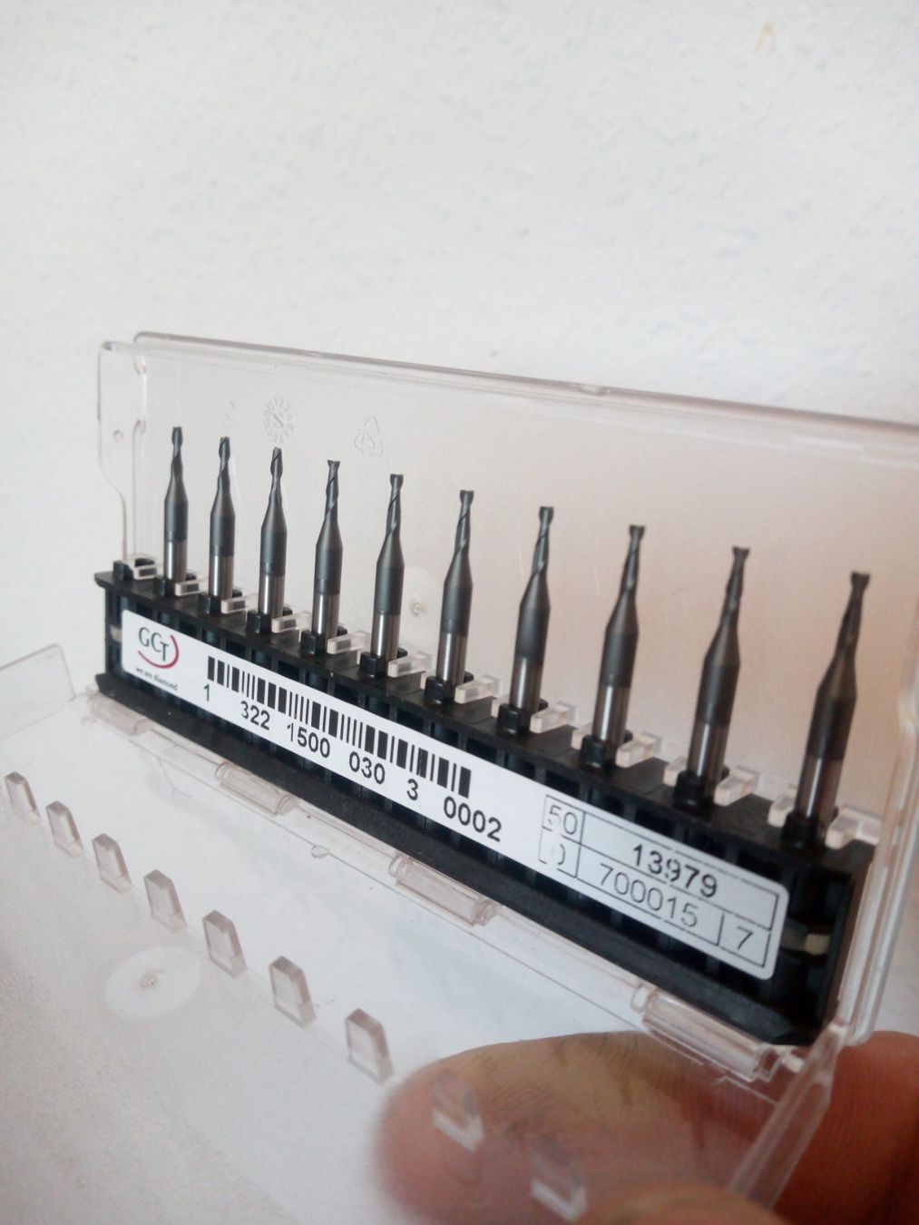 Alle Werkzeuge: 10 STK. VHM Fräser 1.6 mm – Neu und originalverpackt aus Elsau von EL12