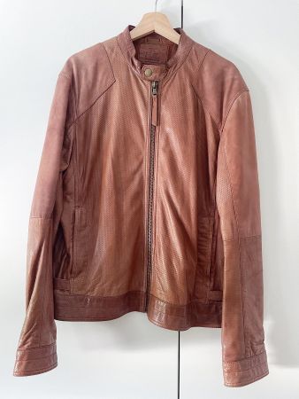 Mango Lederjacke Grösse L