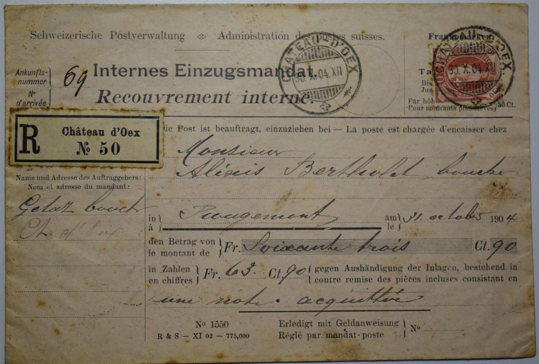 Buste & buste per spedizione: Lot d'enveloppes ancinnes – Usato da Petit-Lancy venduto da Pimose 7