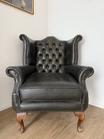 Antiker Ledersessel