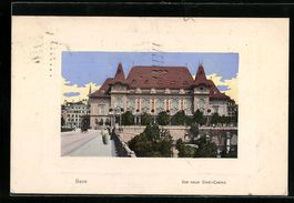 AK Bern, Das neue Stadt-Casino, 1911