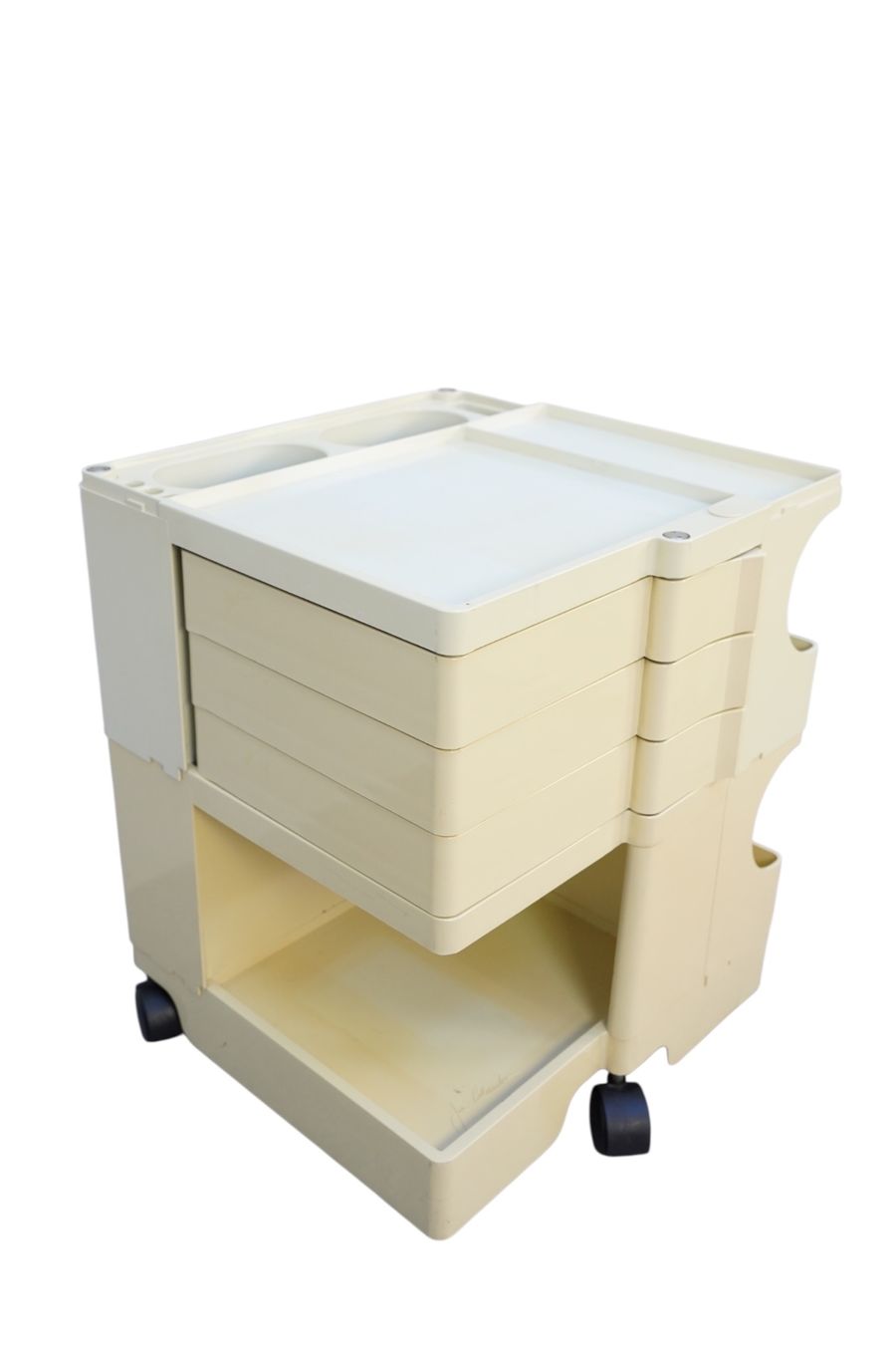 Korpus: Chariot de service de Joe Colombo Boy, Bieffeplast – Gebraucht aus Bulle von ABELiAM 2