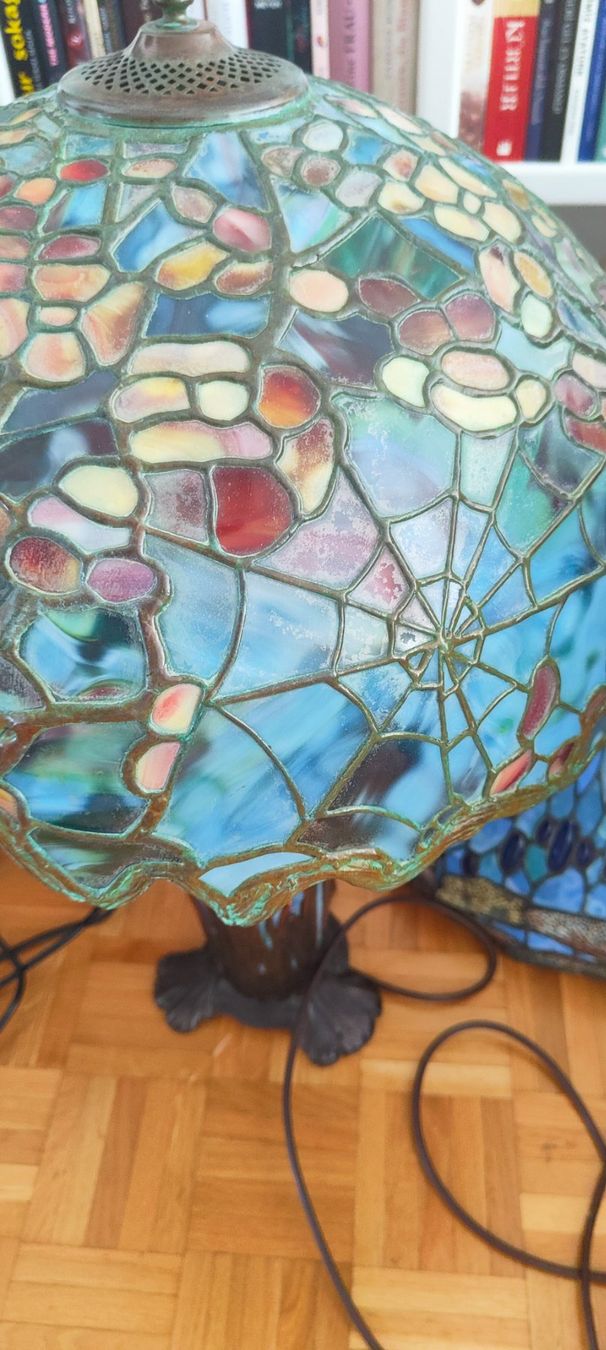 Lampade: Tiffany Lampe "COBWEB" 40cm – Usato da Volketswil venduto da rerererarara 1