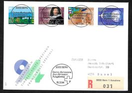 FDC Serie 856 - 859 mit ET Vollstempel Bern 15.3.1994