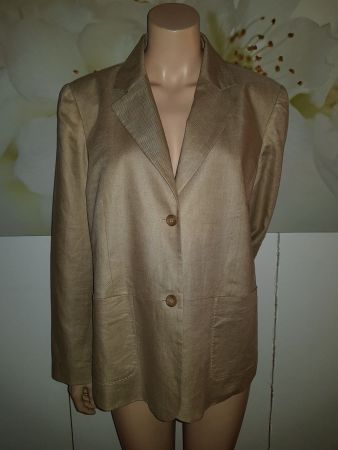 JJB BENSON veste lin/Leinen Jacke Taille/Grosse 46 Neuve/Neu