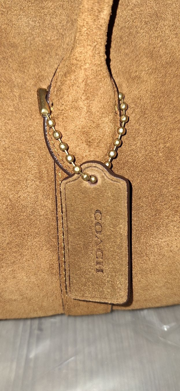 Coach Sacs: Coach Compass 25 suede brown – Neuf avec emballage d'origine à Wilen b. Wollerau par kat_35 8