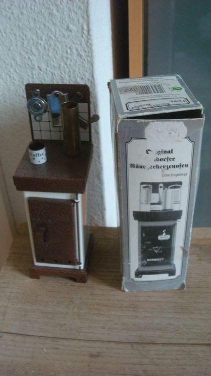 Crottendorfer Räucherkerzenofen Hüttenofen | 15cm Hoch Aus Feinblech | Made In Germany Mit Probepackung