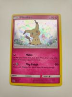 Pokemon Mimikyu Promo Sun and Moon Holo SM163