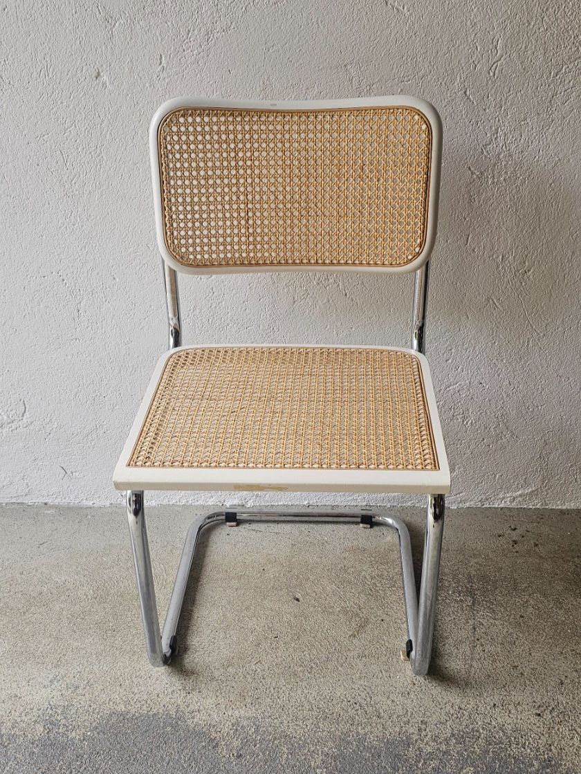 Thonet Sedie: Freischwinger weiss Vintage – Usato da Pfäffikon ZH venduto da eric0113 2