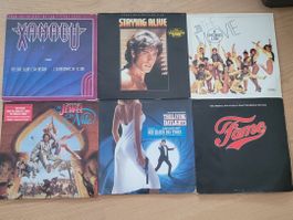 6 LP  Divers musique de film