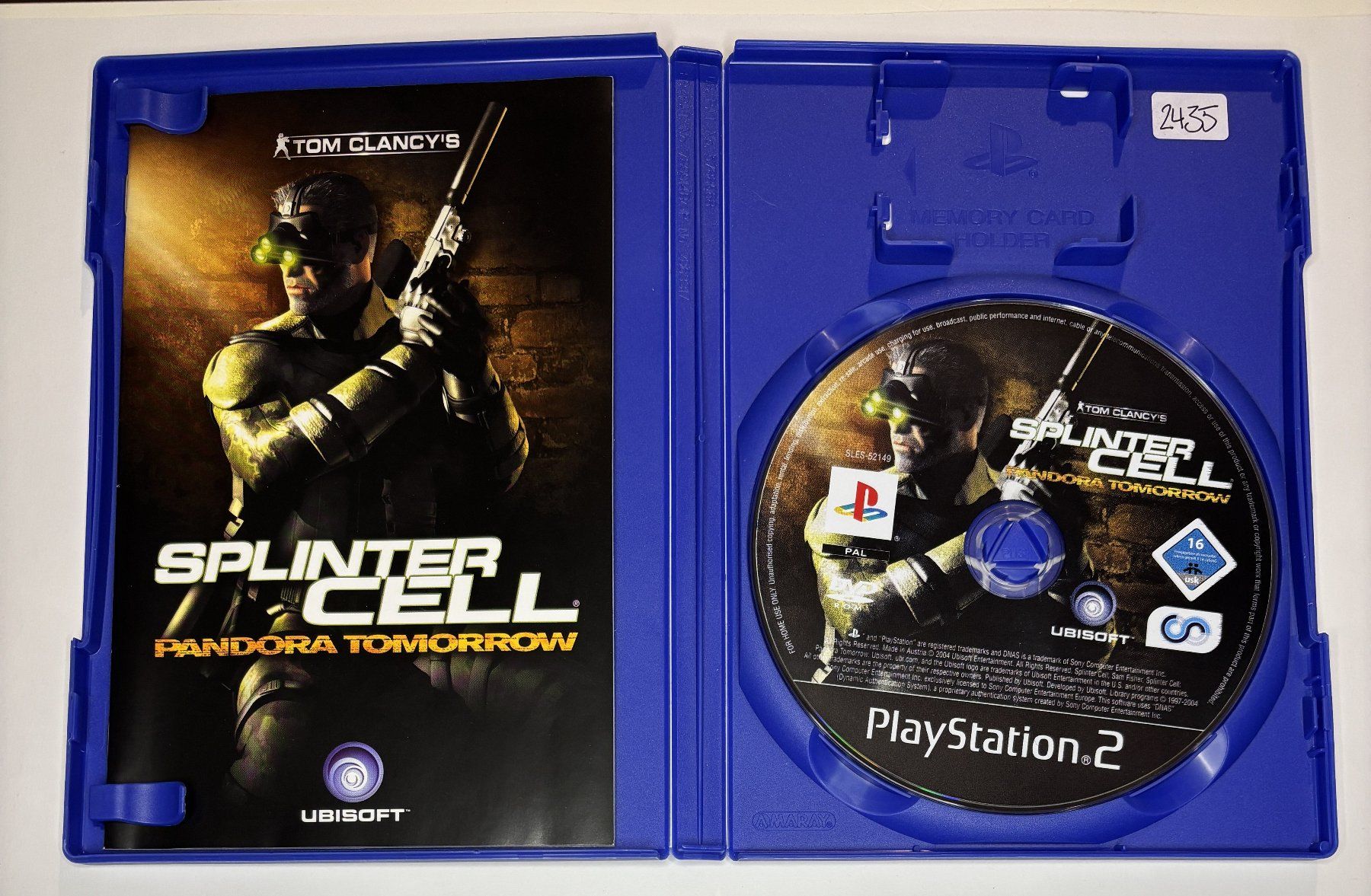 Spiele: PS2 - Tom Clancy's Splinter Cell Pandora Tomorrow – Gebraucht aus Allschwil von Bullach 1
