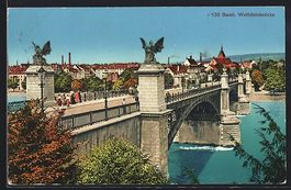 AK Basel, Wettsteinbrücke