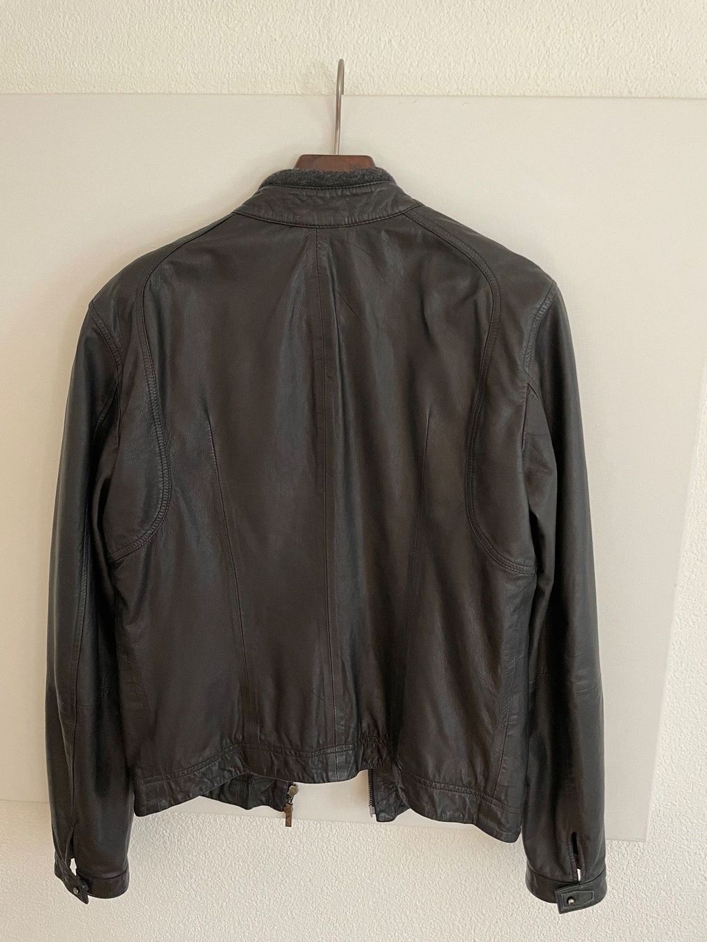 Armani Giacche: ARMANI Lederjacke (Lammleder) – Nuovo (secondo la descrizione) da Zürich venduto da StarBurn 3