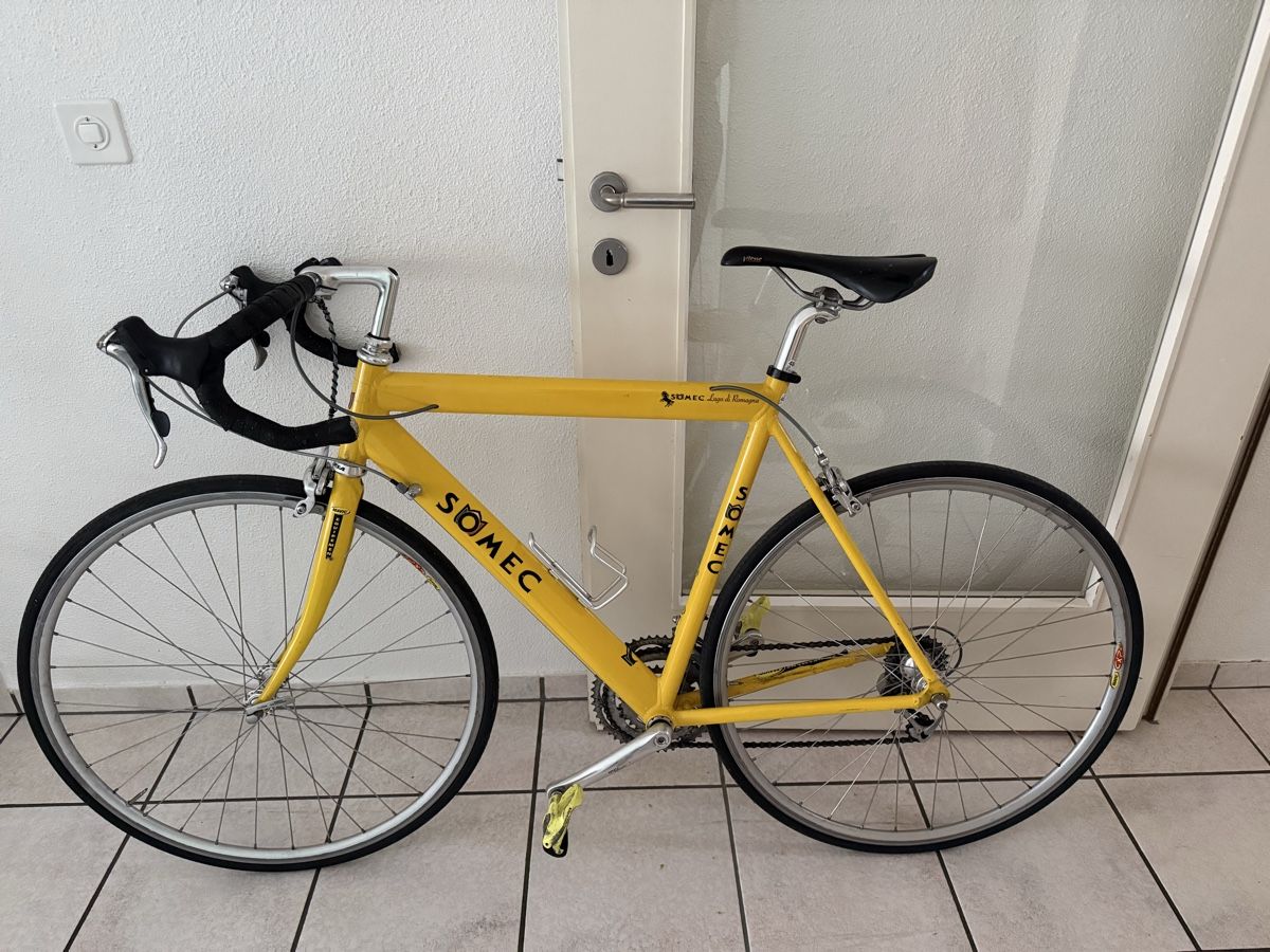 Biciclette: Rennvelo Somec gelb – Usato da Untersiggenthal venduto da mirellina01